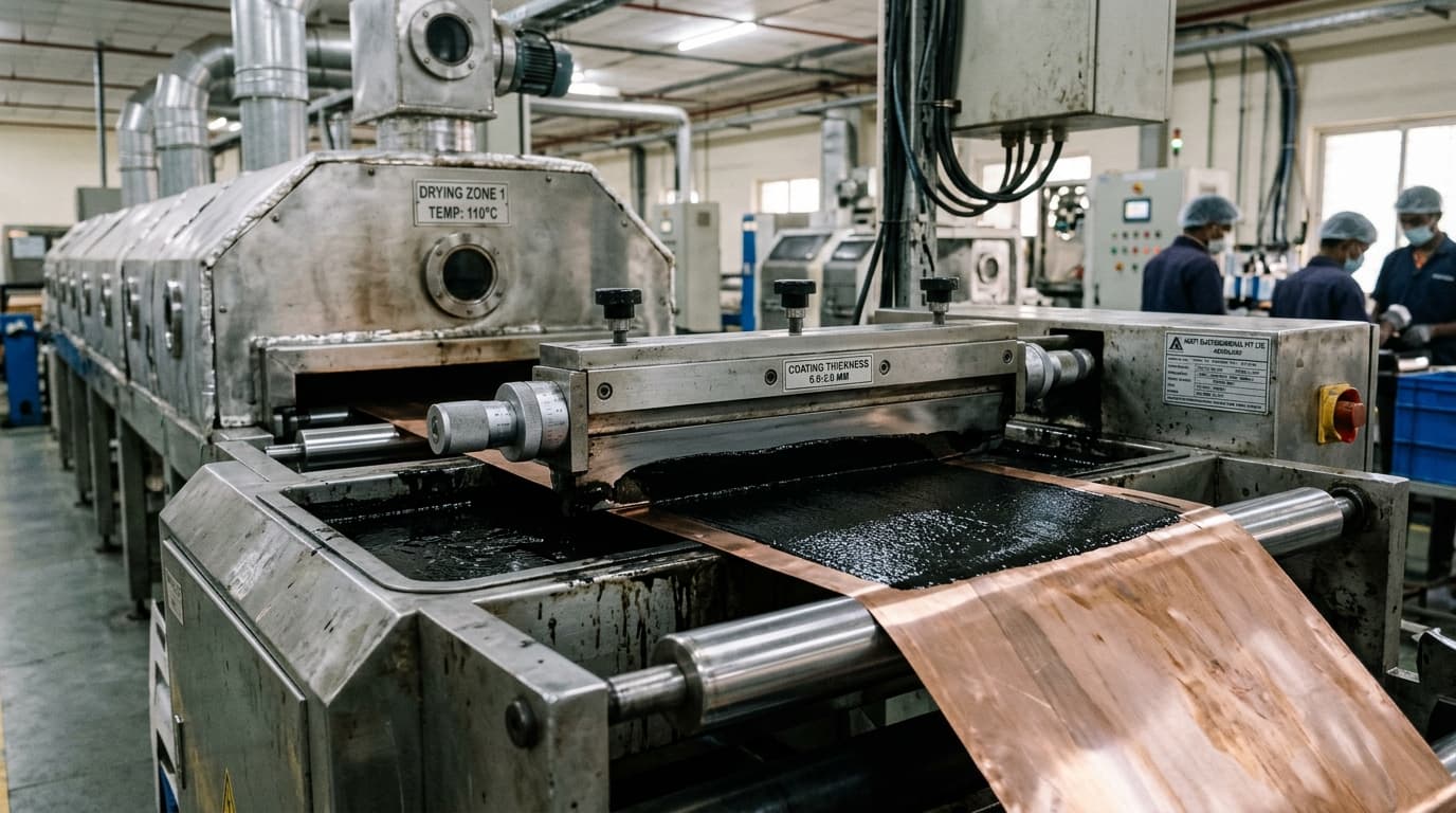 Roll-to-Roll Hard Carbon Electrode Coating